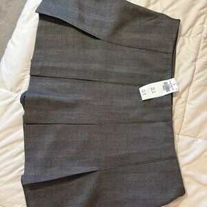 Mid Rise Pleated Mini Skort